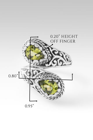 Taking Back What My Enemy Stole Ring™ in Peridot - Bypass - only found at SARDA™