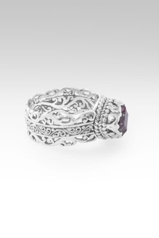 Taste The Grace Ring™ in Pink Cashmere™ Mystic Quartz - Dinner - only found at SARDA™