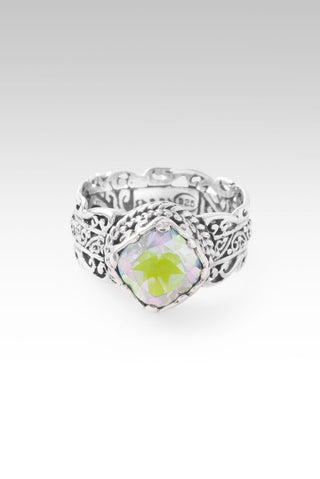 Taste The Grace Ring™ in Zero Saturn™ Mystic Quartz - Dinner - only found at SARDA™