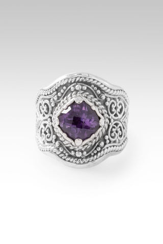 Thankful in Everything Ring™ in Amethyst - Statement - only found at SARDA™