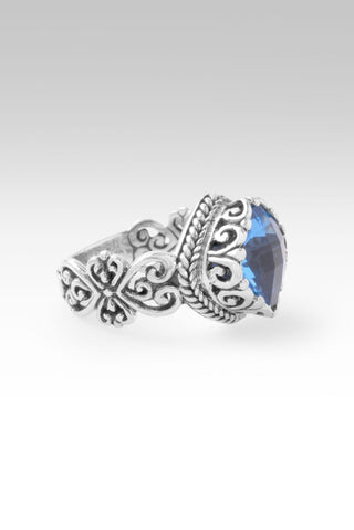 The One and Only Ring™ in Blue Lab Create Quartz - Dinner - only found at SARDA™