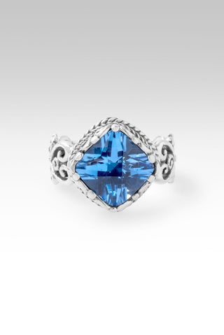 The One and Only Ring™ in Blue Lab Create Quartz - Dinner - only found at SARDA™