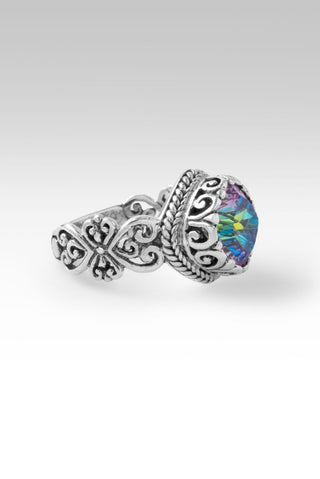 The One and Only Ring™ in Pink Vapor™ Mystic Quartz - Dinner - only found at SARDA™
