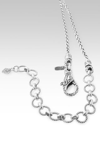 Their Leaves Will Not Wither Necklace™ in Hematine - Multi Stone - only found at SARDA™