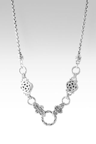 Their Leaves Will Not Wither Necklace™ in Hematine - Multi Stone - only found at SARDA™