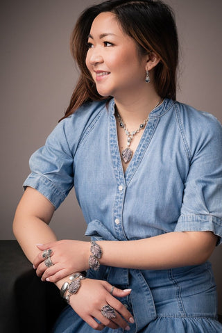 Their Leaves Will Not Wither Ring™ in Porcelain Jasper - Statement - only found at SARDA™