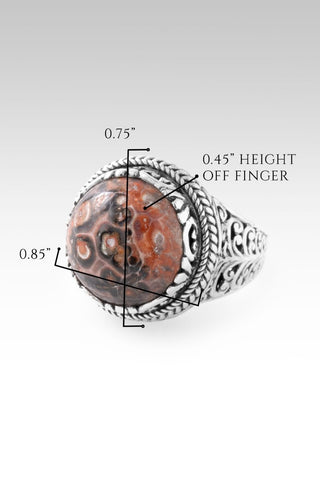 Time To Renew Ring™ in Leopard Skin Jasper - Dinner - only found at SARDA™