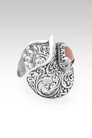 Time To Renew Ring™ in Peach Sunstone - Dinner - only found at SARDA™