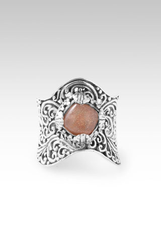 Time To Renew Ring™ in Peach Sunstone - Dinner - only found at SARDA™