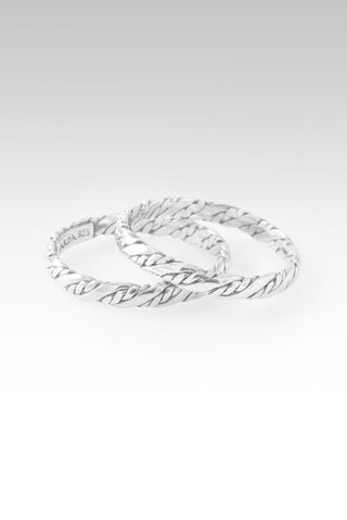 Together We're Better Ring™ in Cable & High Polish - Stackable - only found at SARDA™