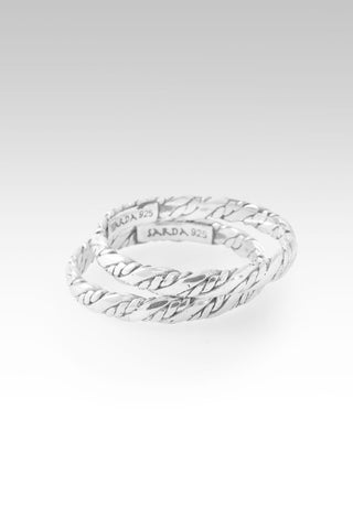 Together We're Better Ring™ in Cable & High Polish - Stackable - only found at SARDA™