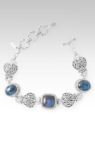 Tomorrow & Forever Bracelet™ in Labradorite & Cat's Eye Neon Apatite - Multi Stone - only found at SARDA™