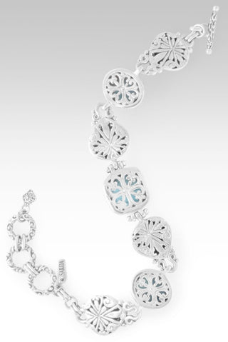 Tomorrow & Forever Bracelet™ in Neon Apatite Mother of Pearl Quartz & Larimar - Multi Stone - only found at SARDA™