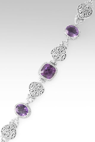 Tomorrow & Forever Bracelet™ in Plum Lab Created Sapphire & Amethyst - Multi Stone - only found at SARDA™