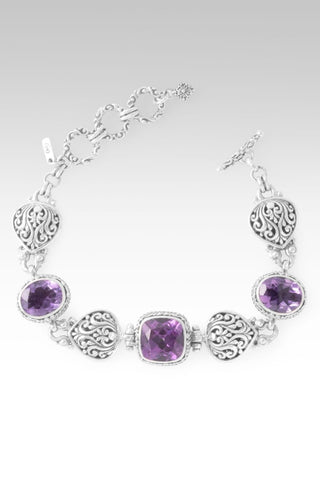 Tomorrow & Forever Bracelet™ in Plum Lab Created Sapphire & Amethyst - Multi Stone - only found at SARDA™