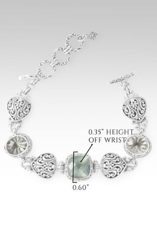 Tomorrow & Forever Bracelet™ in Prehnite & Prasiolite - Multi Stone - only found at SARDA™