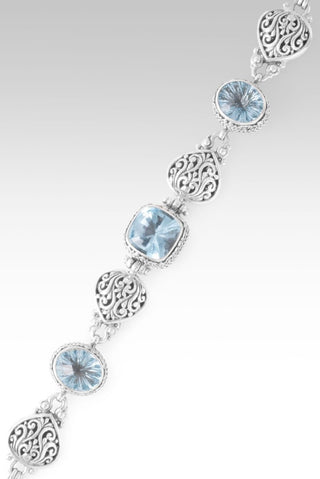 Tomorrow & Forever Bracelet™ in Swiss Blue Topaz & Arctic Blue Topaz - Multi Stone - only found at SARDA™