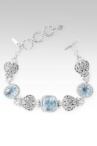 Tomorrow & Forever Bracelet™ in Swiss Blue Topaz & Arctic Blue Topaz - Multi Stone - only found at SARDA™