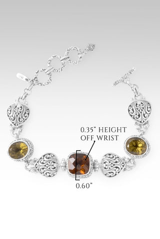 Tomorrow & Forever Bracelet™ in Whiskey Quartz & Olive Quartz - Multi Stone - only found at SARDA™