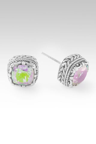 Took My Old Ways Earrings™ in Zero Saturn™ Mystic Quartz - Stud - only found at SARDA™