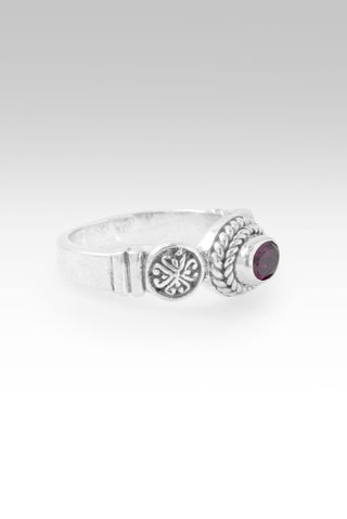 Touched My Heart Ring™ in Purple Garnet - Stackable - only found at SARDA™