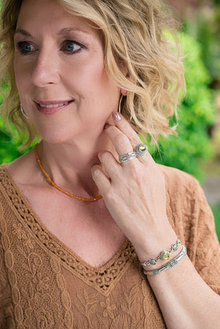 Tranquil Beauty Ring™ in Janyl Adair - Stackable - only found at SARDA™