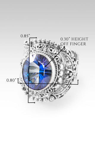 Treasure Ring™ in Odyssey Universe™ Mystic Quartz - Bypass - only found at SARDA™