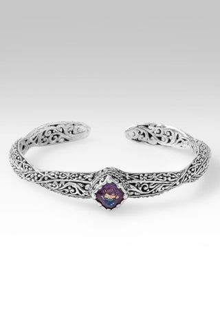 Treasured, It's True Cuff Bracelet™ in Chatty™ Mystic Quartz - Cuff - only found at SARDA™