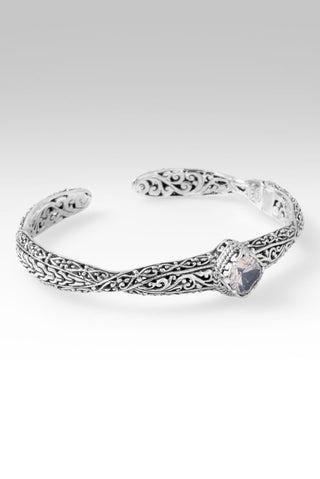 Treasured, It's True Cuff Bracelet™ in Dreamy Moon Quartz - Cuff - only found at SARDA™