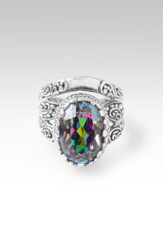 Trust Thru It Ring™ in Richey Blue™ Mystic Topaz - Dinner - only found at SARDA™