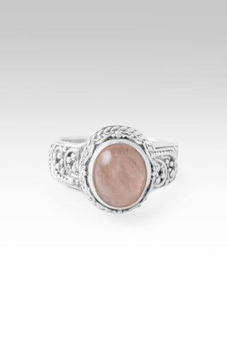 U Calm My Fears Ring™ in Cor-De-Rosa Morganite - Dinner - only found at SARDA™