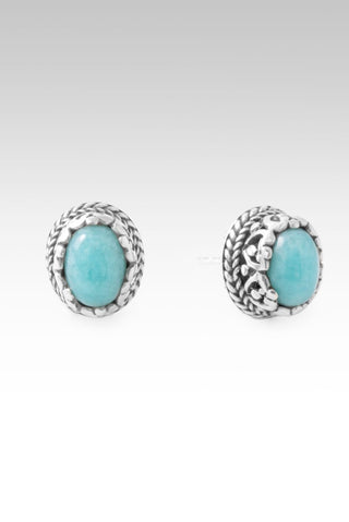 U Deserve It All Earrings™ in Amazonite - Stud - only found at SARDA™