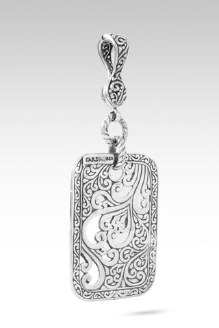 U Freed Me Pendant™ in Celestial Coated Champagne Moonstone - Single Stone - only found at SARDA™