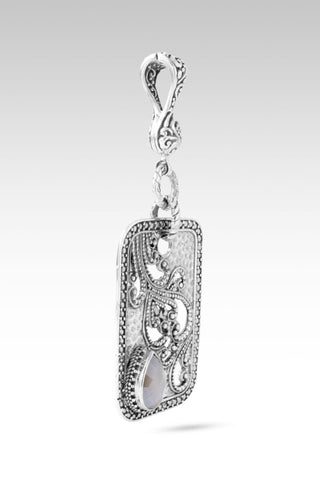 U Freed Me Pendant™ in Celestial Coated Champagne Moonstone - Single Stone - only found at SARDA™
