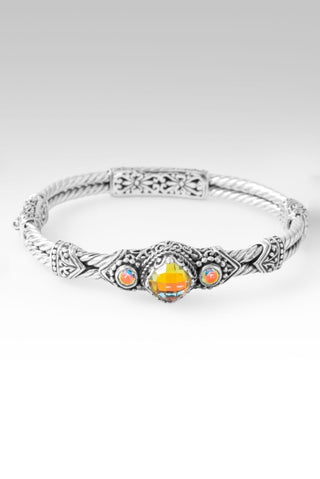 U Gave Me Everything Bangle Bracelet™ in Zero Mercury™ Mystic Quartz & Mercury Mist™ Mystic Topaz - Bangle - only found at SARDA™