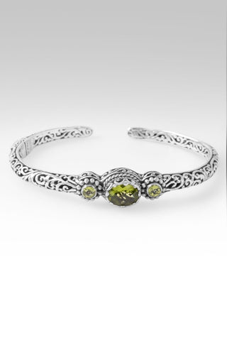 U Gave UR Everything Cuff Bracelet™ in Peridot - Cuff - only found at SARDA™