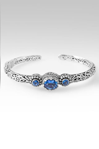 U Gave UR Everything Cuff Bracelet™ in Royal Bali Blue™ Mystic Topaz - Cuff - only found at SARDA™