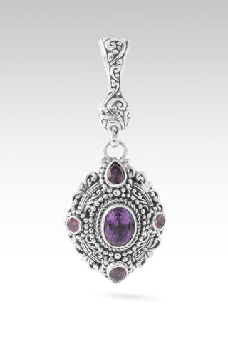U Have Delivered Me Pendant™ in Amethyst, Strawberry Moon™ Mystic Topaz & Rhodolite Garnet - Multi Stone - only found at SARDA™