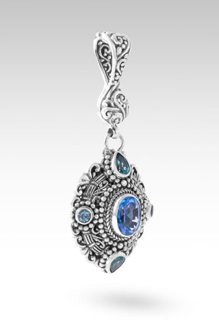 U Have Delivered Me Pendant™ in Royal Bali Blue™ Mystic Topaz, Bali Breeze™ Mystic Topaz & Swiss Blue Topaz - Multi Stone - only found at SARDA™