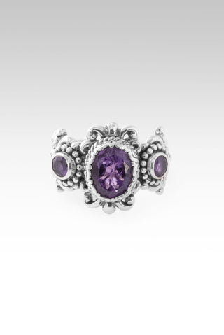 U Have Never Failed Ring™ in Amethyst - Dinner - only found at SARDA™