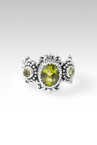 U Have Never Failed Ring™ in Peridot - Dinner - only found at SARDA™