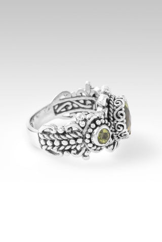 U Have Never Failed Ring™ in Peridot - Dinner - only found at SARDA™