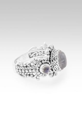 U Have Never Failed Ring™ In Rainbow Moonstone - Dinner - only found at SARDA™