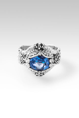 U Keep Blessin' Me Ring™ in Royal Bali Blue™ Mystic Topaz - Dinner - only found at SARDA™