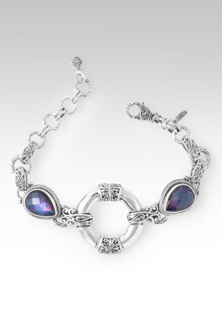 U Make A Way Bracelet™ in Black Onyx Mother of Pearl Quartz - Multi Stone - only found at SARDA™