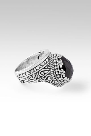 U Make It Better Ring™ in Black Spinel - Dinner - only found at SARDA™