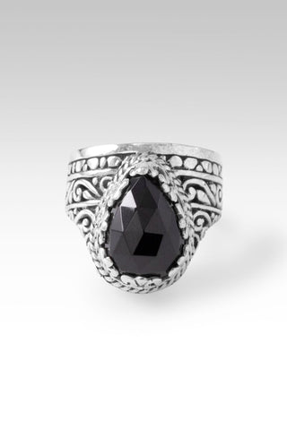 U Make It Better Ring™ in Black Spinel - Dinner - only found at SARDA™