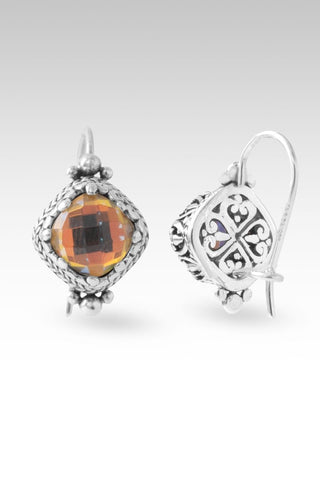 U Move Mountains Earrings™ in Zero Mercury™ Mystic Quartz - Sarda Safety Latch - only found at SARDA™