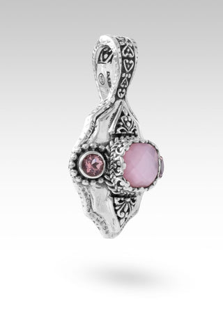U Only See Beauty Pendant™ in Pink Mother of Pearl Quartz & Sweet Surrender™ Mystic Topaz - Multi Stone - only found at SARDA™