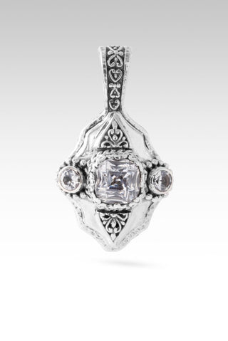 U Only See Beauty Pendant™ in White Quartz & White Topaz - Multi Stone - only found at SARDA™
